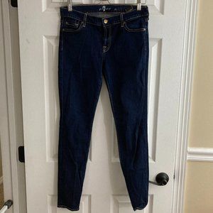 7 for All Mankind The Skinny Jean Size 30